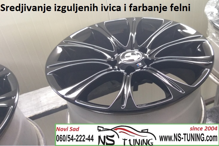 farbanje alu felni novi sad ns tuning poliranje felni za auto farbar lakiranje sredjivanje izguljenih ivica felne